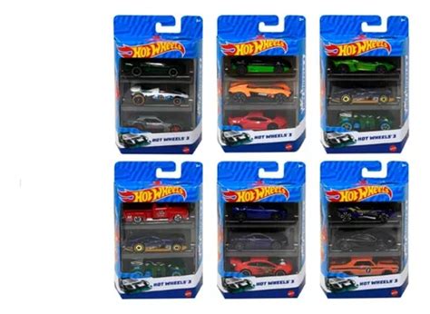 Hot Wheels Pack X Autitos Surtidos