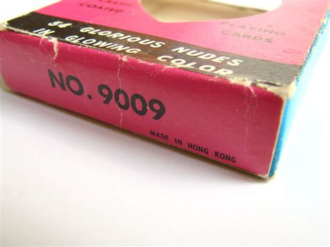 Vintage S Erotic Playing Cards Nude Girls Deck Of Etsy