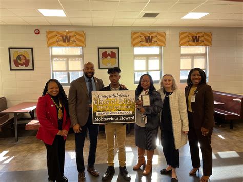 Weaver Middle School On Twitter Congratulations Is In Order Our Bcsd