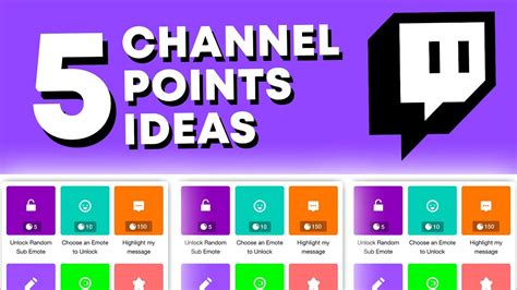 Great Twitch Channel Points Reward Ideas Twitch Tips Youtube