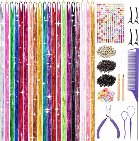 hair tinsel heat resistant 1