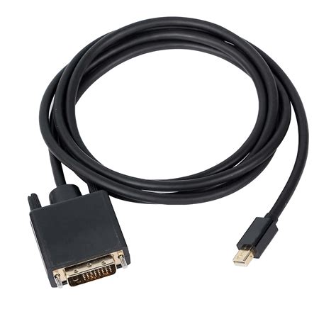 XMSJSIY Mini DP Mini DisplayPort To DVI Adapter High Speed Mini DP Male