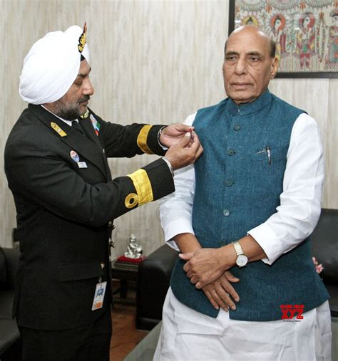 New Delhi Secretary Kendriya Sainik Board Commodore Hp Singh Pins