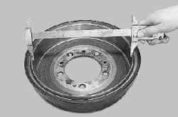 Замена тормозного барабана | Тормозная система | Руководство УАЗ