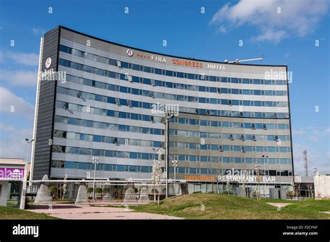 Hotel Fira Congress Lhospitalet Stock Photo Alamy