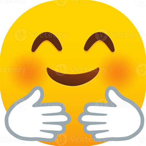 Smiling Face With Open Hands Emoji 21968090 Png