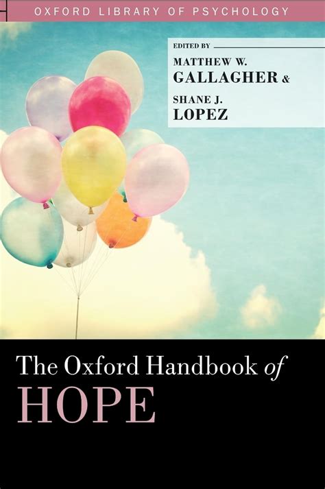 Handbook Of Hope Handbook Of Hope