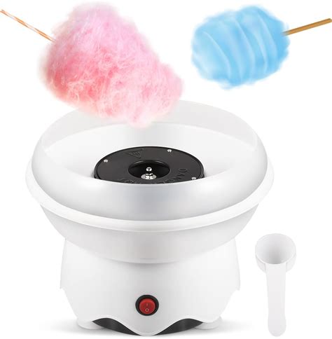Amazon.com: CR Party Cotton Candy Maker, Homemade Portable White Cotton ...