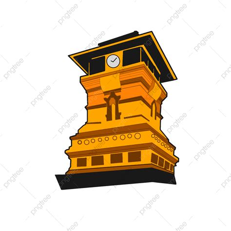 Vektor Menara Kudus 2 Menara Kudus Sunan Kudus Menara Png Dan Vektor
