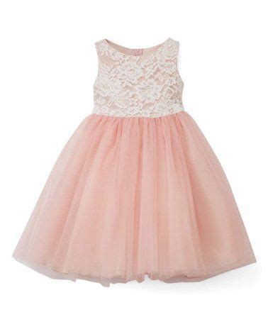 Look At This Zulilyfind Dusty Rose Lace Bodice Sleeveless Dress