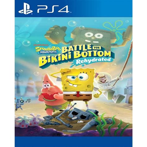 Bob Esponja Batalha Da Fenda Do Bikini P S 4 PLAY PT BR Shopee Brasil