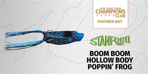 Featured Bait Stanford Baits Boom Boom Hollow Body Poppin Frog