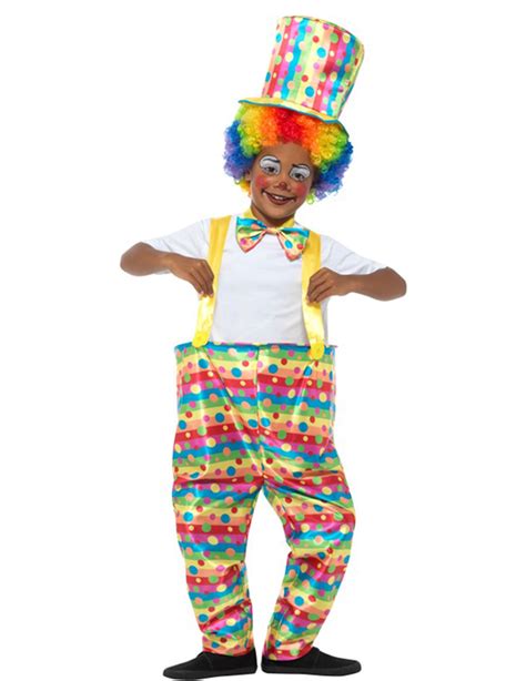 Clown Verkleidung für Jungen Zirkus bunt Dieses Clown Kostüm für