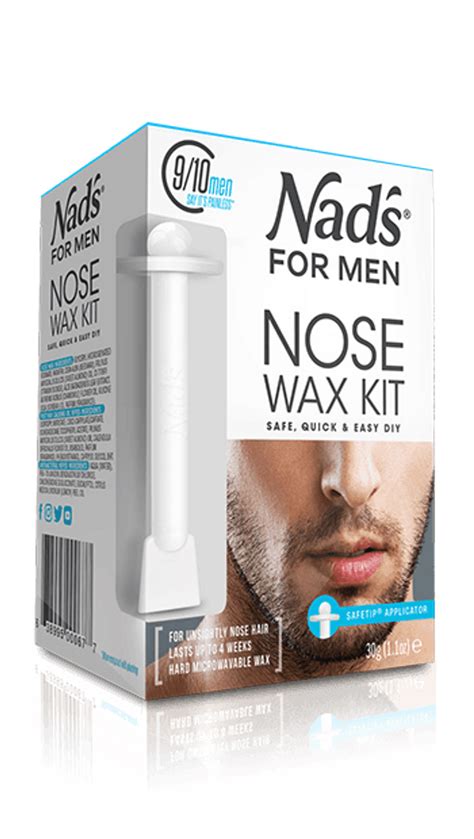 Nads For Men Hair Removal Nose Wax Kit Nz