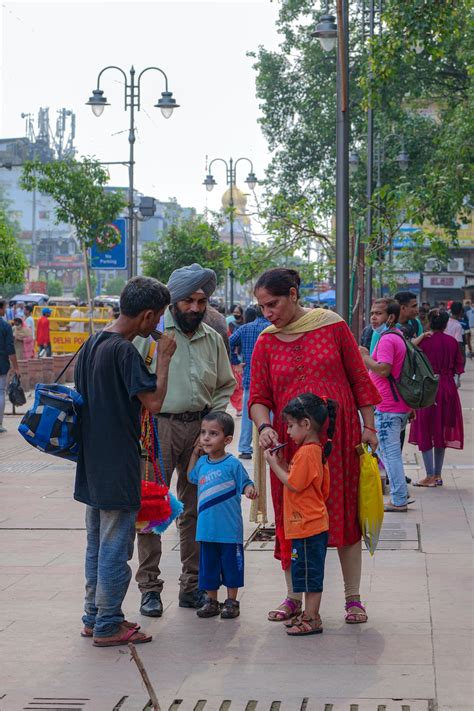 people   street  india  stock photo