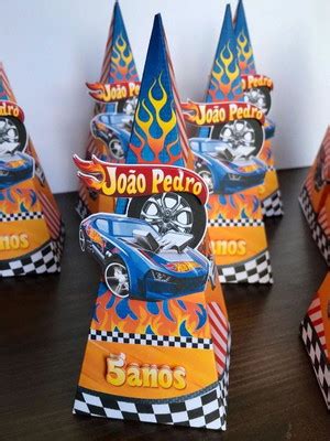 Lembrancinha Caixa Piramide Classica Hot Wheels 20 Unidades Compre Produtos Personalizados No Elo7