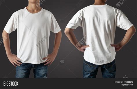 White T-shirt Mock , Image & Photo (Free Trial) | Bigstock