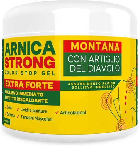 Arnica Gel Forte Arnica Per Cavalli Uso Umano E Artiglio Del