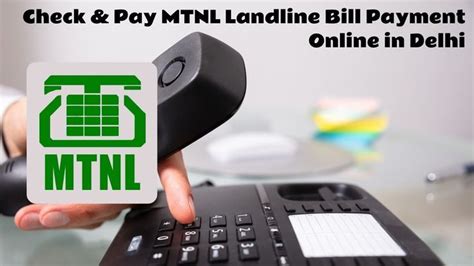 Mtnl Landline Bill Payment