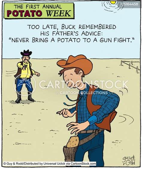 Guns Cartoons and Comics - funny pictures from CartoonStock