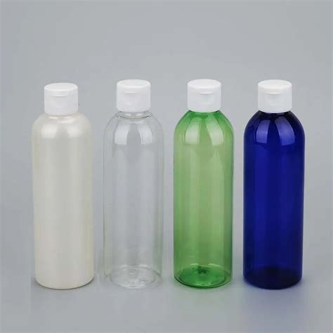 Pcs Ml Round Empty Plastic Pet Travel Packing Bottle Press Bottle