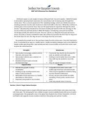 Mkt Milestone Docx Mkt Milestone One Worksheet Snhu Pet