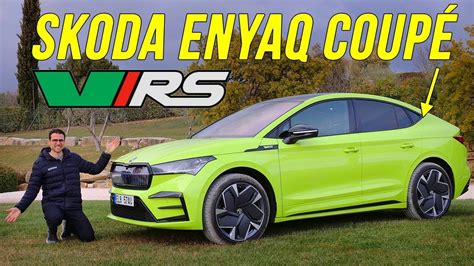 new Skoda Enyaq Coupé vRS REVIEW sporty and beautiful EV but still ...