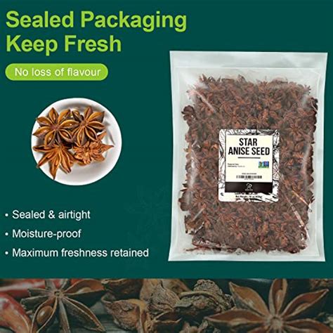 Soeos Star Anise Seeds Ounce Lb Whole Chinese Star Anise Seed