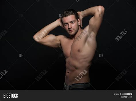 Man Nude Muscular Image Photo Free Trial Bigstock