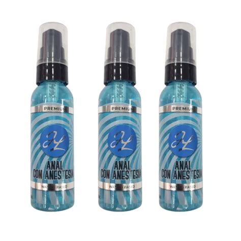 Pack 3 Gel Lubricante Anal Con Anestesia Dilatado