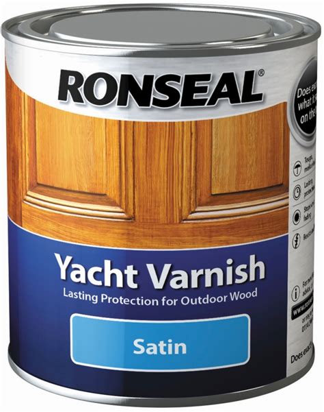 Satin Yacht Varnish 500ml Timbermills