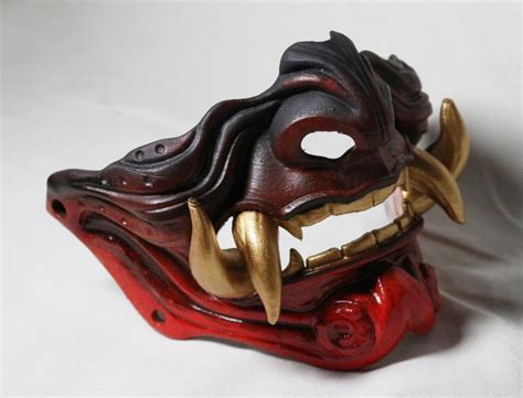 Полумаска Маска Самурай Хання Ханья - купить по доступным ценам в ...