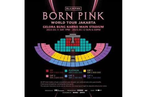 Blackpink Konser Di Gbk Maret Redbox Tebar Tiket Gratis