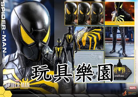 普通版靚盒全新未拆 外膠袋都未開現貨 hottoys vgm44 Spider Man anti ock suit hot toys spiderman 興趣及遊戲 玩具 遊戲
