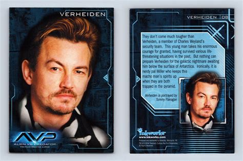 Verheiden #8 Alien Vs Predator 2004 Inkworks Trading Card