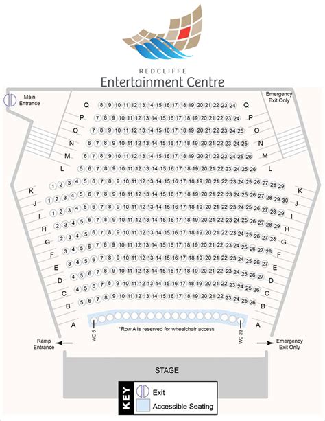 Seating Plan - Redcliffe Entertainment Centre