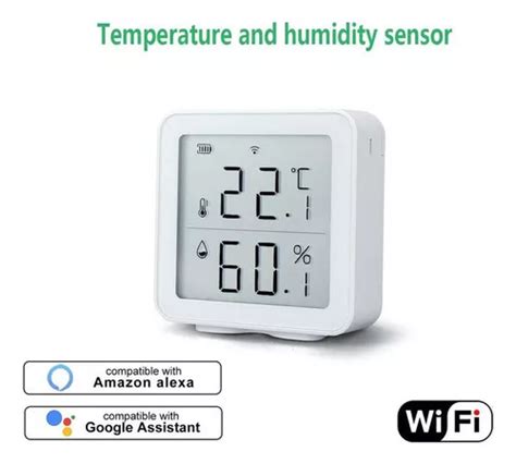 Smart Life Wifi Sensor De Umidade E Temperatura MercadoLivre