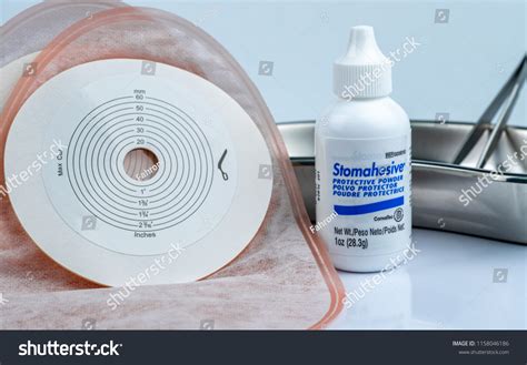 Chonburi Thailand-august 3 2018 Stomahesive Protective Stock Photo ...