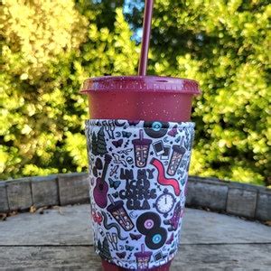 In My Iced Coffee Era Dark Version Coffee Cozy Iced OR Hot Insulated