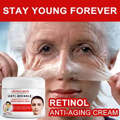 Jemeesen Retinol Face Cream 48g Anti Aging Removal Wrinkle Moisturizer