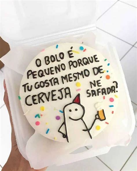 Bentô Cake 56 frases criativas e divertidas para copiar Bolos