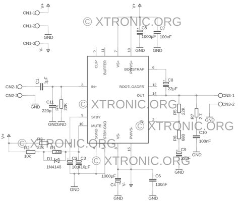 Tda7294 Amplifier Circuit Diagram Pcb Xtronic