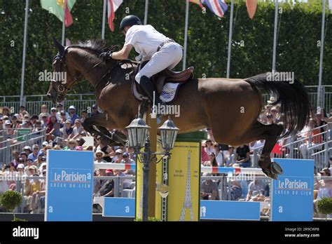 John Whitaker Riding Equine America Unick Du Francport During The