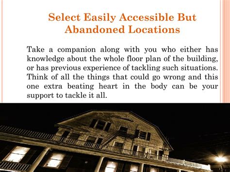 Ppt Must Known Facts About Paranormal Investigation Powerpoint