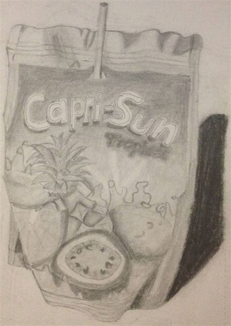 Capri Sun Drawing By Unowotitis On Deviantart