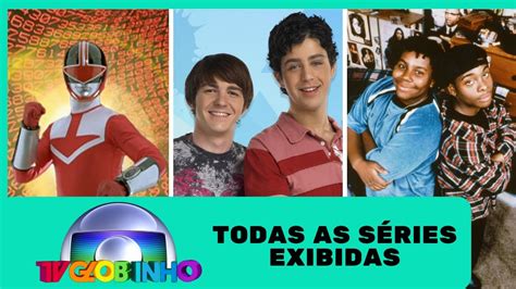 Lista de Séries Exibidas na TV Globinho YouTube