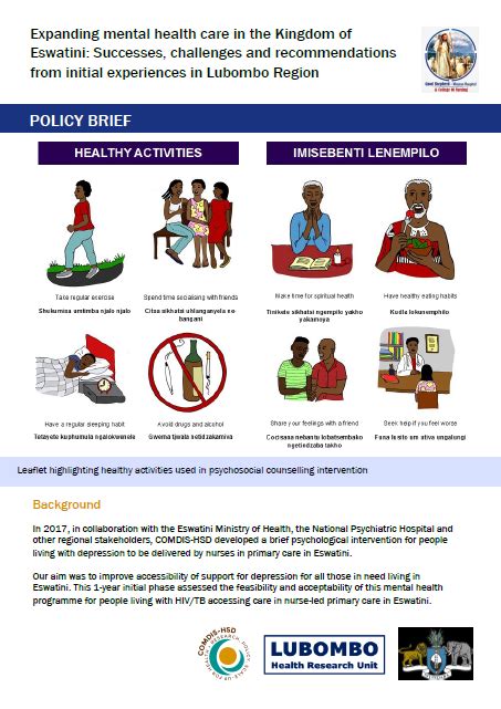 Expanding mental health care in the Kingdom of Eswatini: Successes