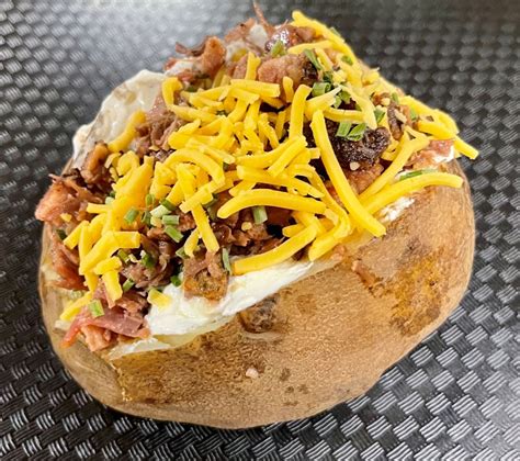 Baked Potato W Brisket Texas City Isd Catering Services