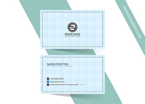 modern business card layout  vector art  vecteezy
