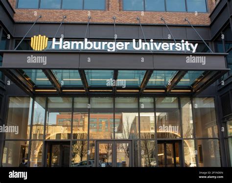 Hamburger University Mcdonald's - Mcdonald's hamburger university hi-res stock photography and images - Alamy